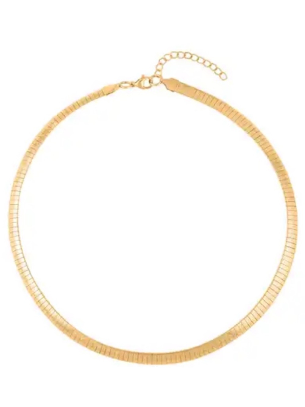 Omega Chain Necklace (18-20 Inches) in ION Plated YG Stainless Steel